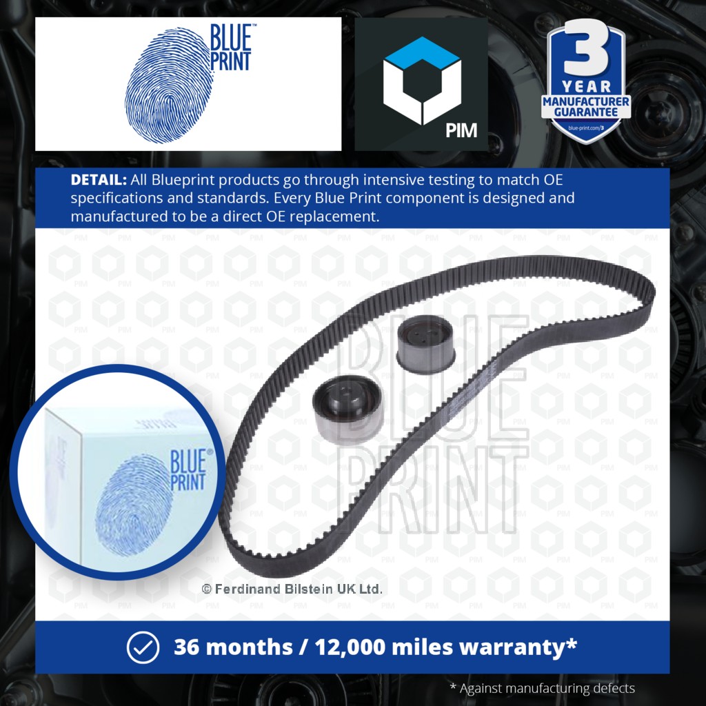 Blue Print Timing Belt Kit ADC47316 [PM110631]