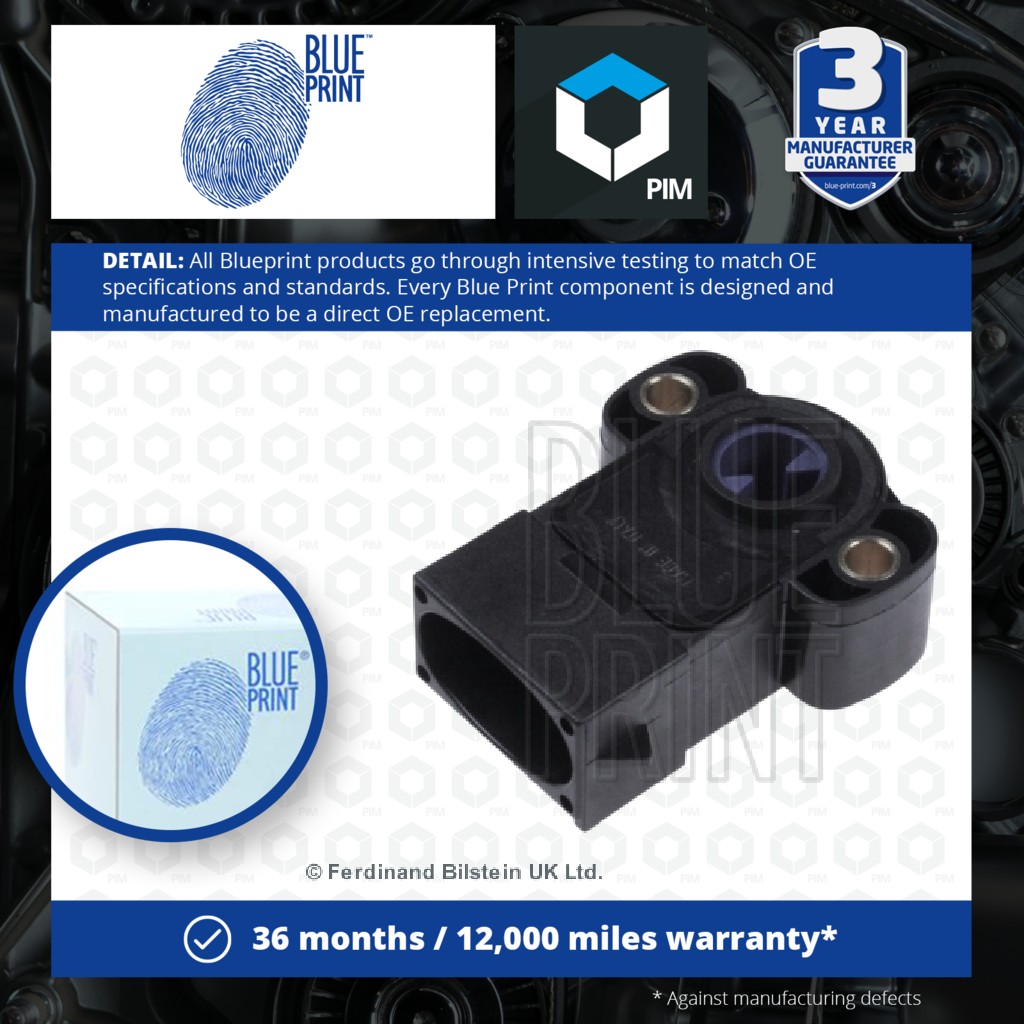Blue Print Accelerator Throttle Position Sensor ADM51493 [PM110572]