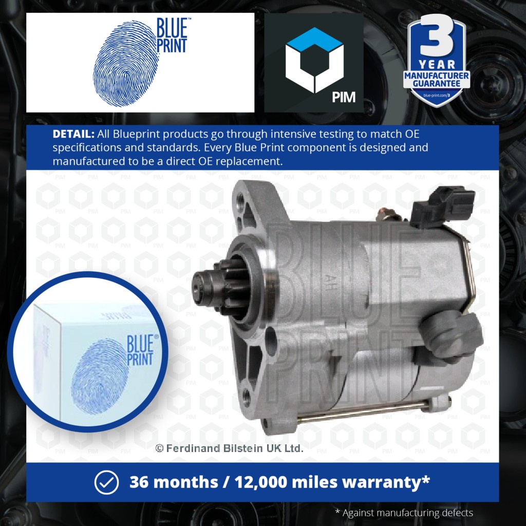 Blue Print Starter Motor ADT312505 [PM110408]