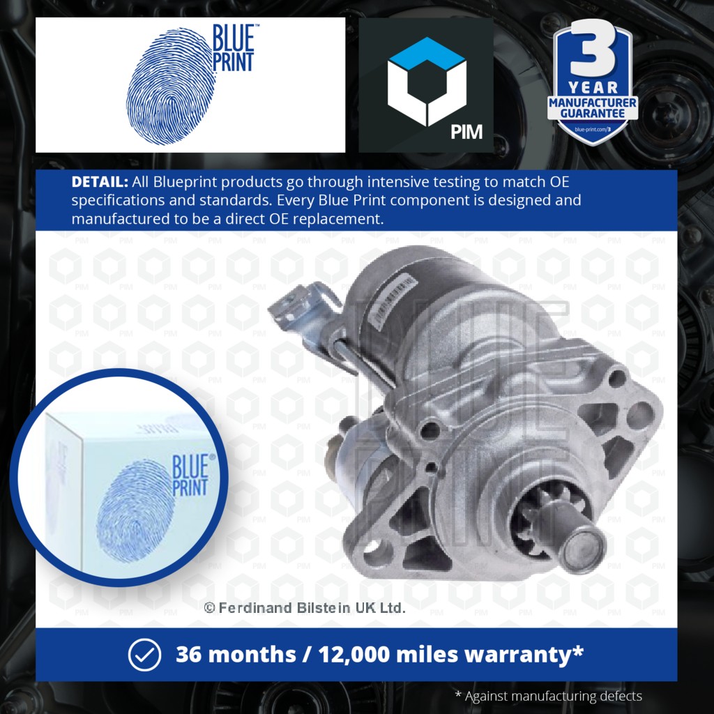 Blue Print Starter Motor ADH21223 [PM110387]