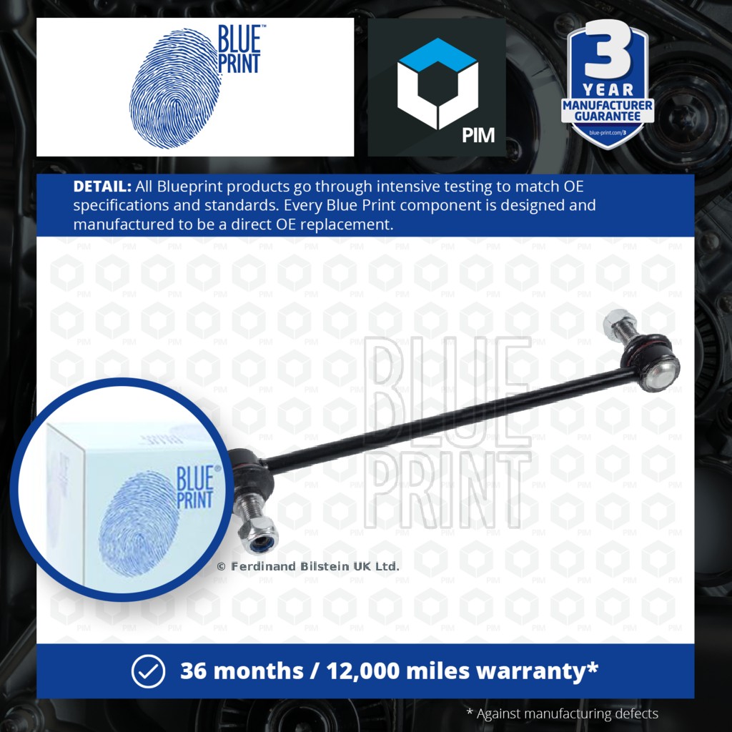 Blue Print Anti Roll Bar Link Front Left or Right ADT38533 [PM110356]