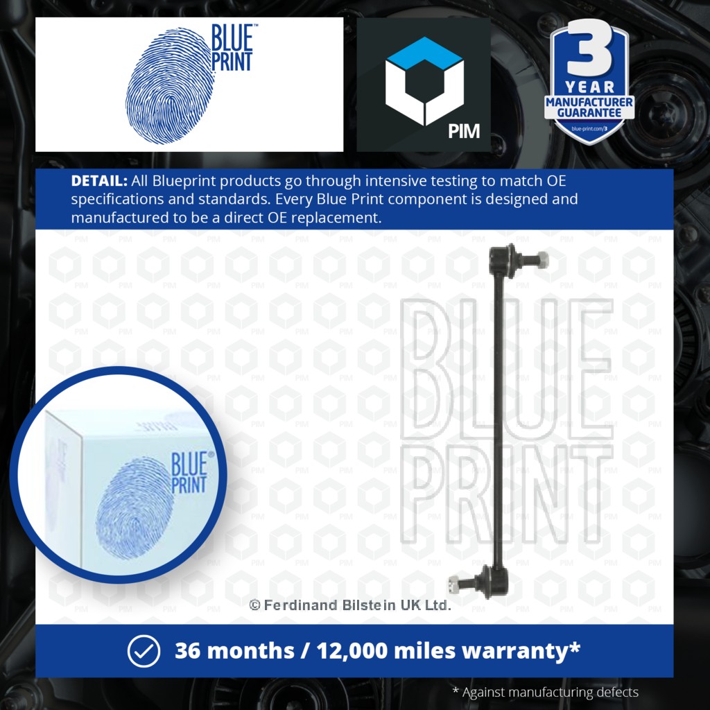 Blue Print Anti Roll Bar Link Front Left or Right ADM58526 [PM110313]