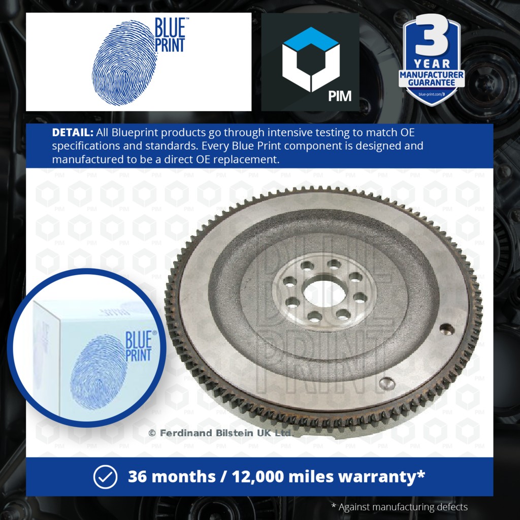 Blue Print Solid Flywheel ADT33506 [PM110226]