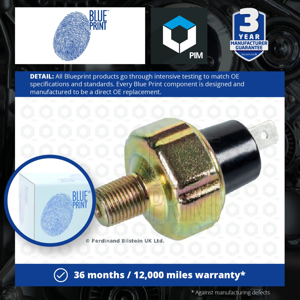 Blue Print Oil Pressure Switch ADT36601 [PM110195]