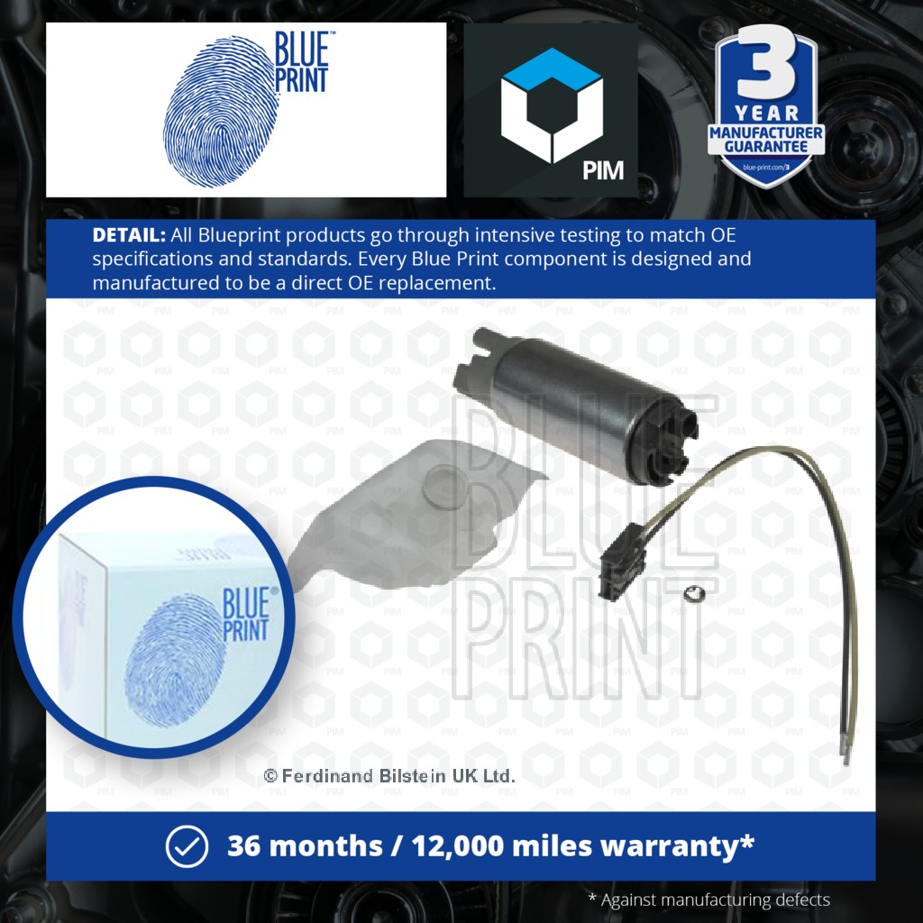 Blue Print Fuel Pump ADG06819 [PM109725]