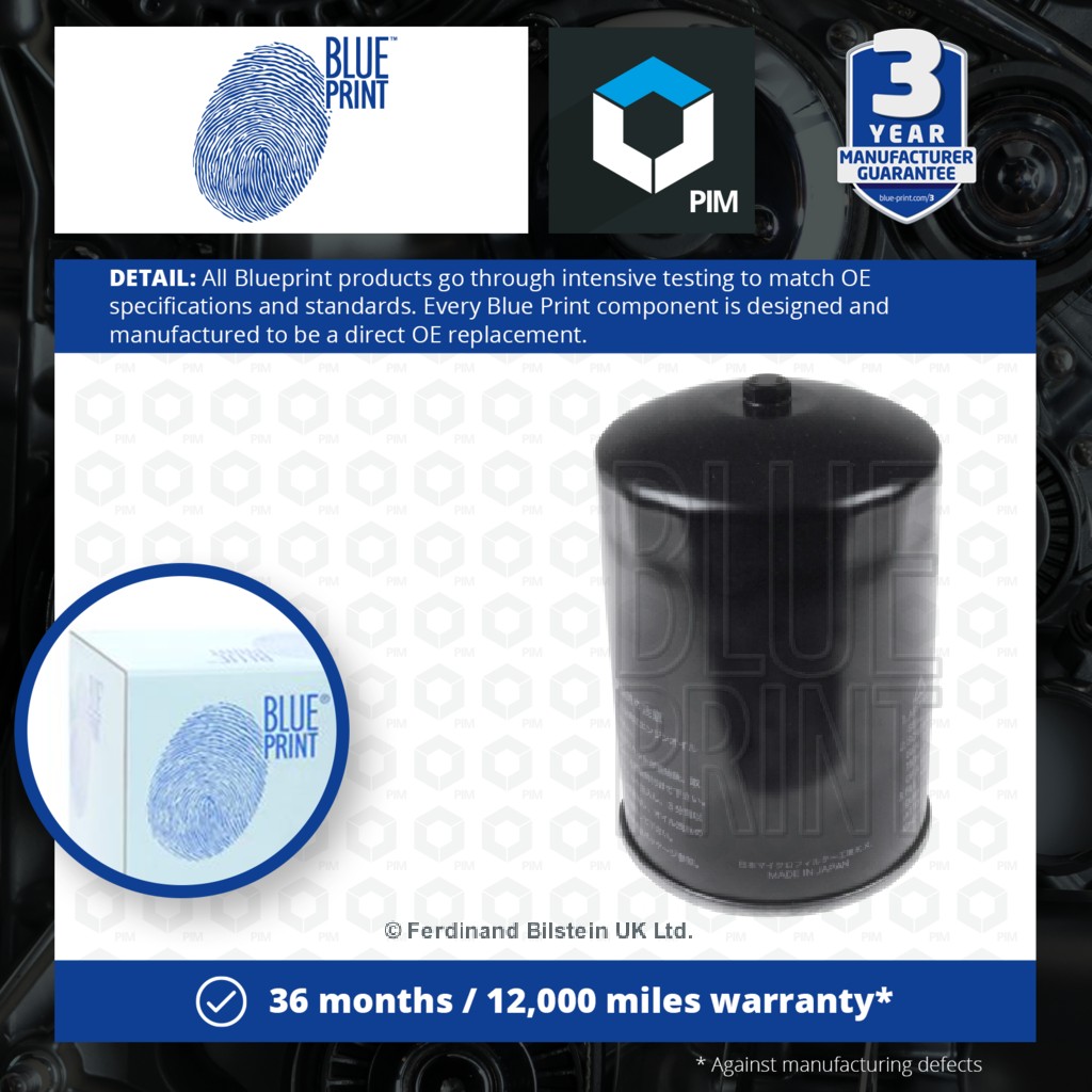 Blue Print Oil Filter ADC42109 [PM109652]