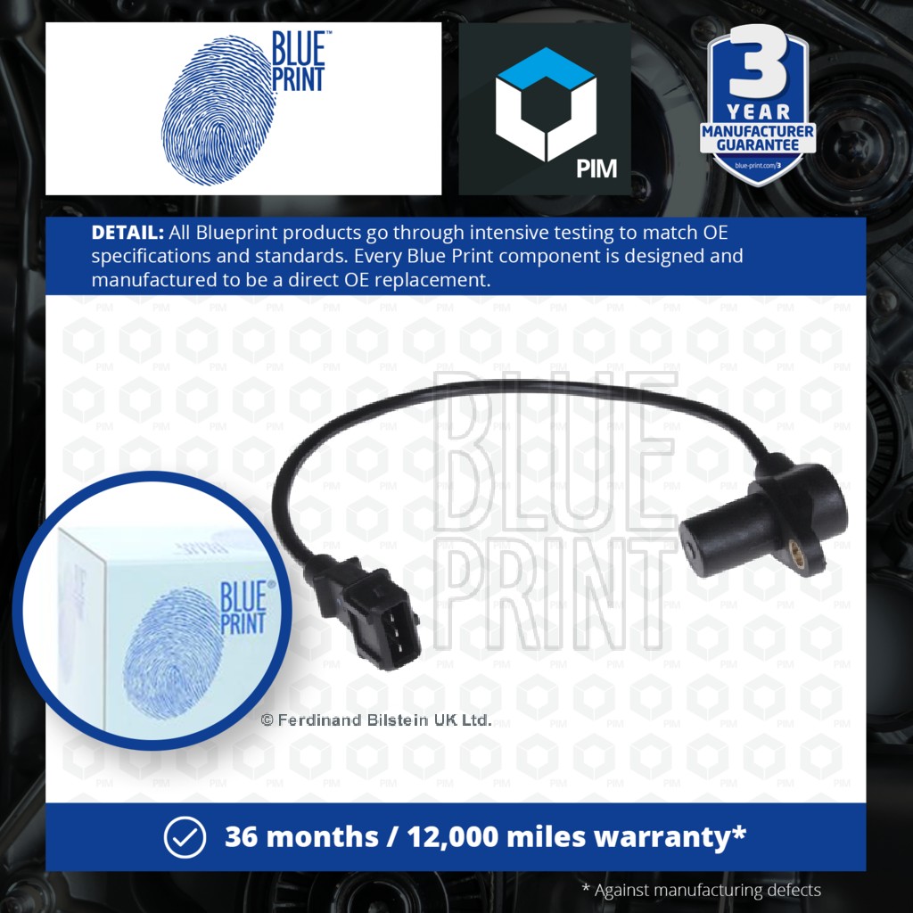 Blue Print RPM / Crankshaft Sensor ADG07274 [PM109350]