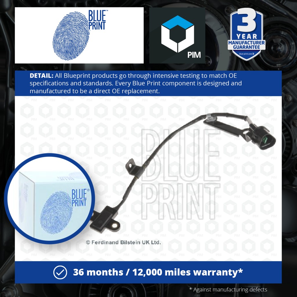 Blue Print RPM / Crankshaft Sensor ADG07239 [PM109345]