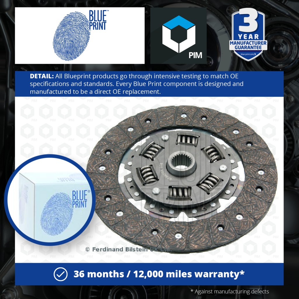 Blue Print Clutch Centre Plate ADN13118 [PM108916]