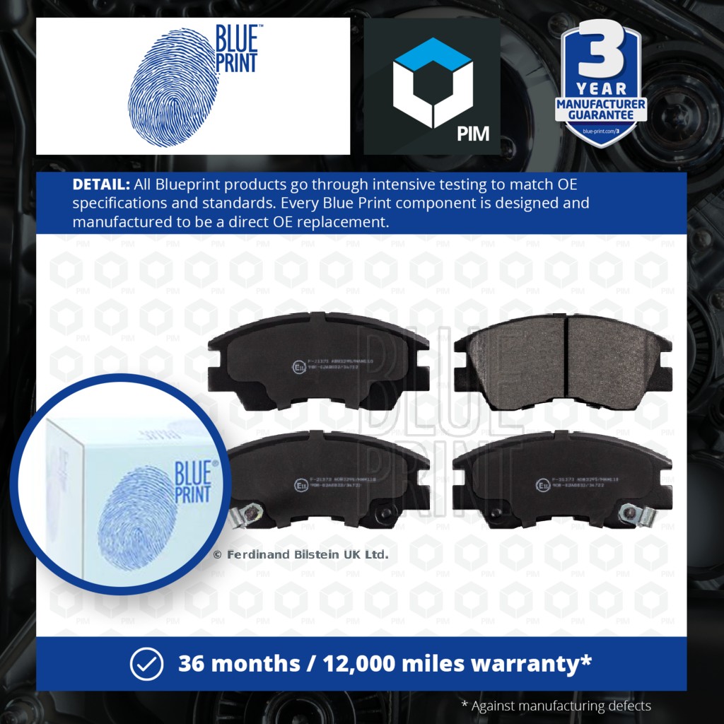 Blue Print Brake Pads Set Front ADC44240 [PM108291]