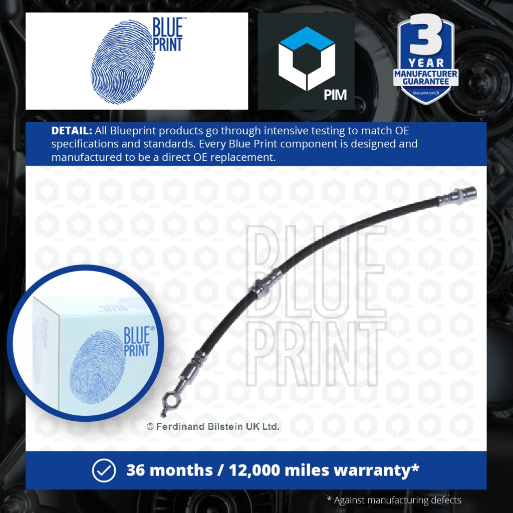 Blue Print Brake Hose Rear Right ADG053111 [PM108089]