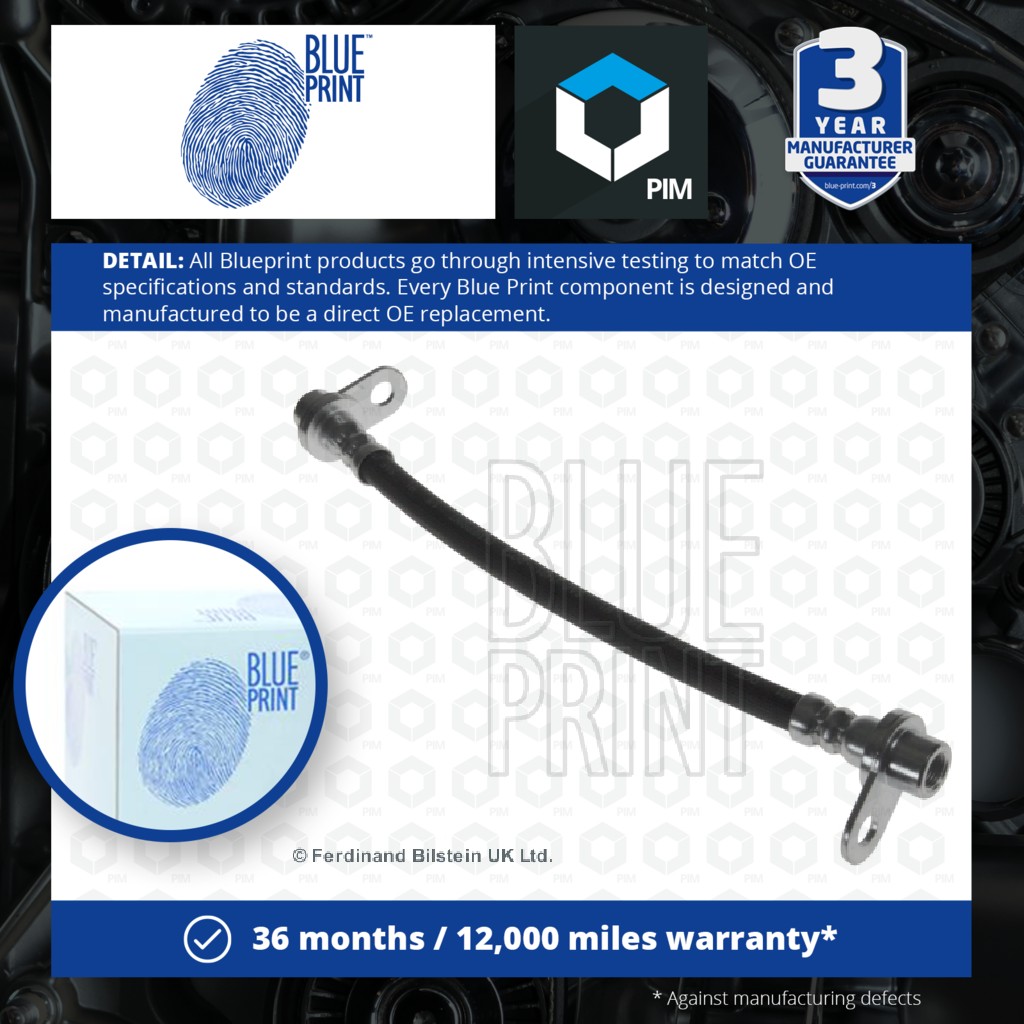 Blue Print Brake Hose Rear Inner, Right ADC453101 [PM108057]