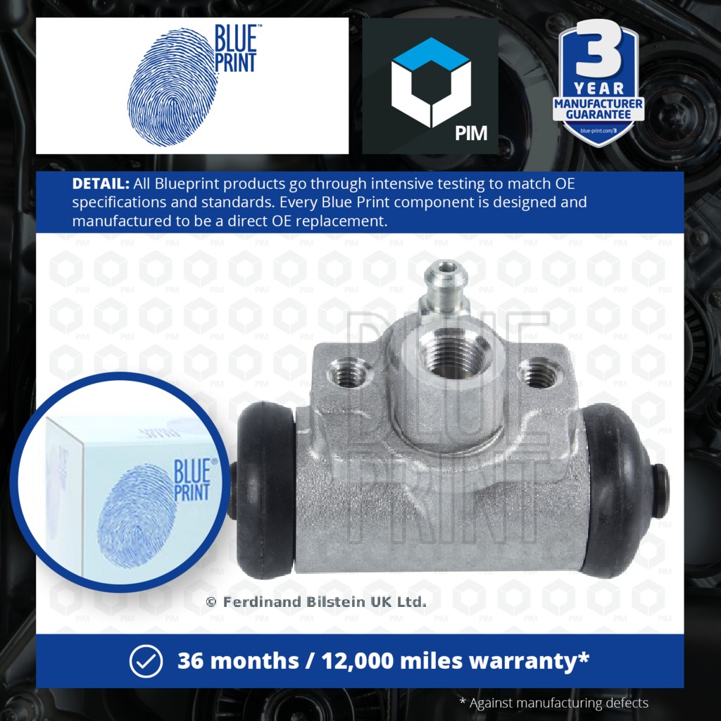 2x Blue Print Wheel Cylinder Rear ADK84439 [PM107395]