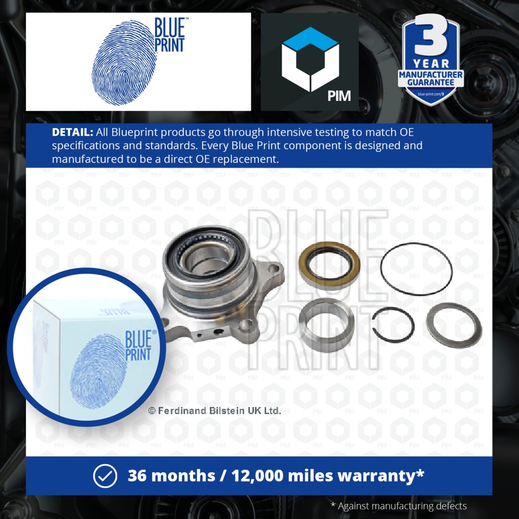 Blue Print Wheel Bearing Kit ADT38353 [PM107353]