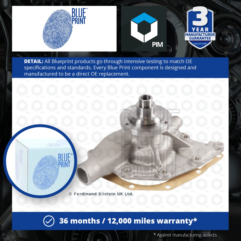 Blue Print Water Pump ADJ139106 [PM107165]