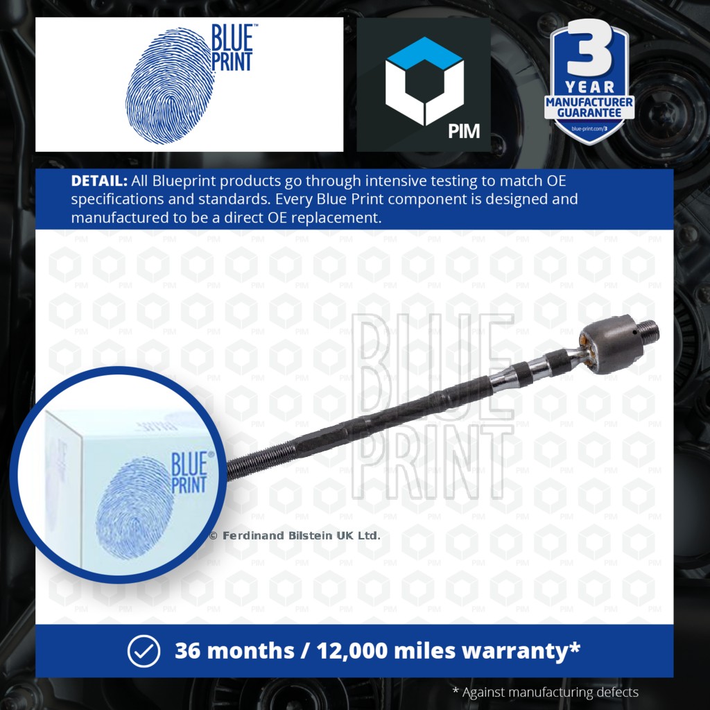 Blue Print Inner Rack End Left or Right ADS78714 [PM107022]