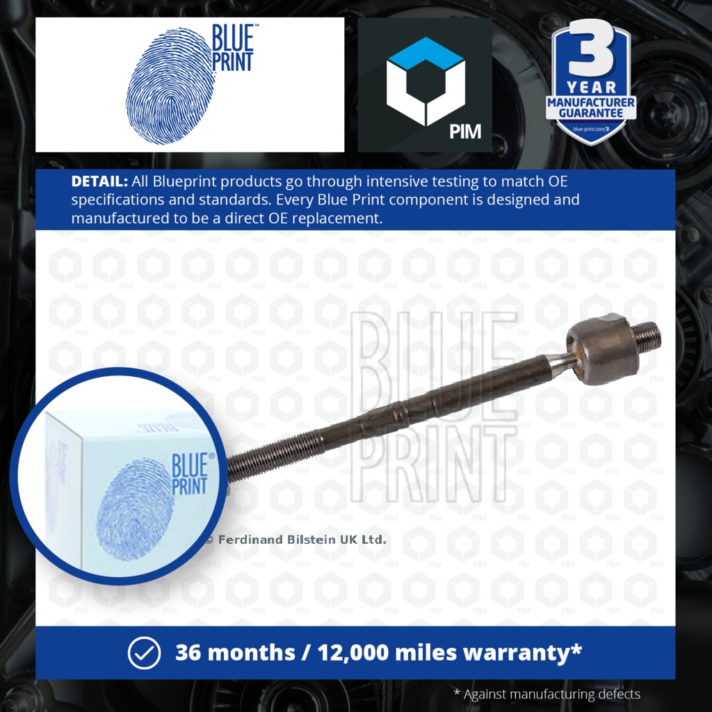 Blue Print Inner Rack End Left or Right ADM58771 [PM106991]