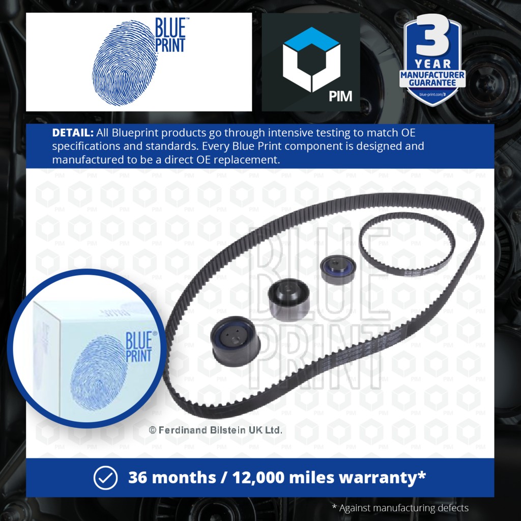 Blue Print Timing Belt Kit ADC47322 [PM106837]