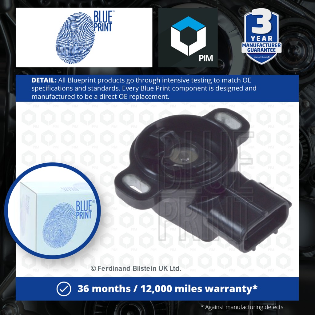 Blue Print Accelerator Throttle Position Sensor ADT37202C [PM106794]