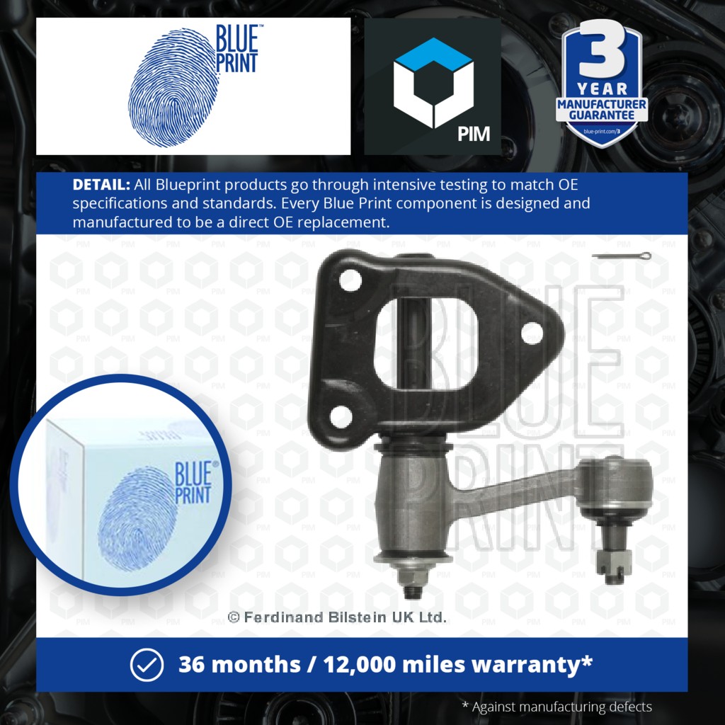 Blue Print Idler Pitman Steering Arm ADC48773 [PM106615]