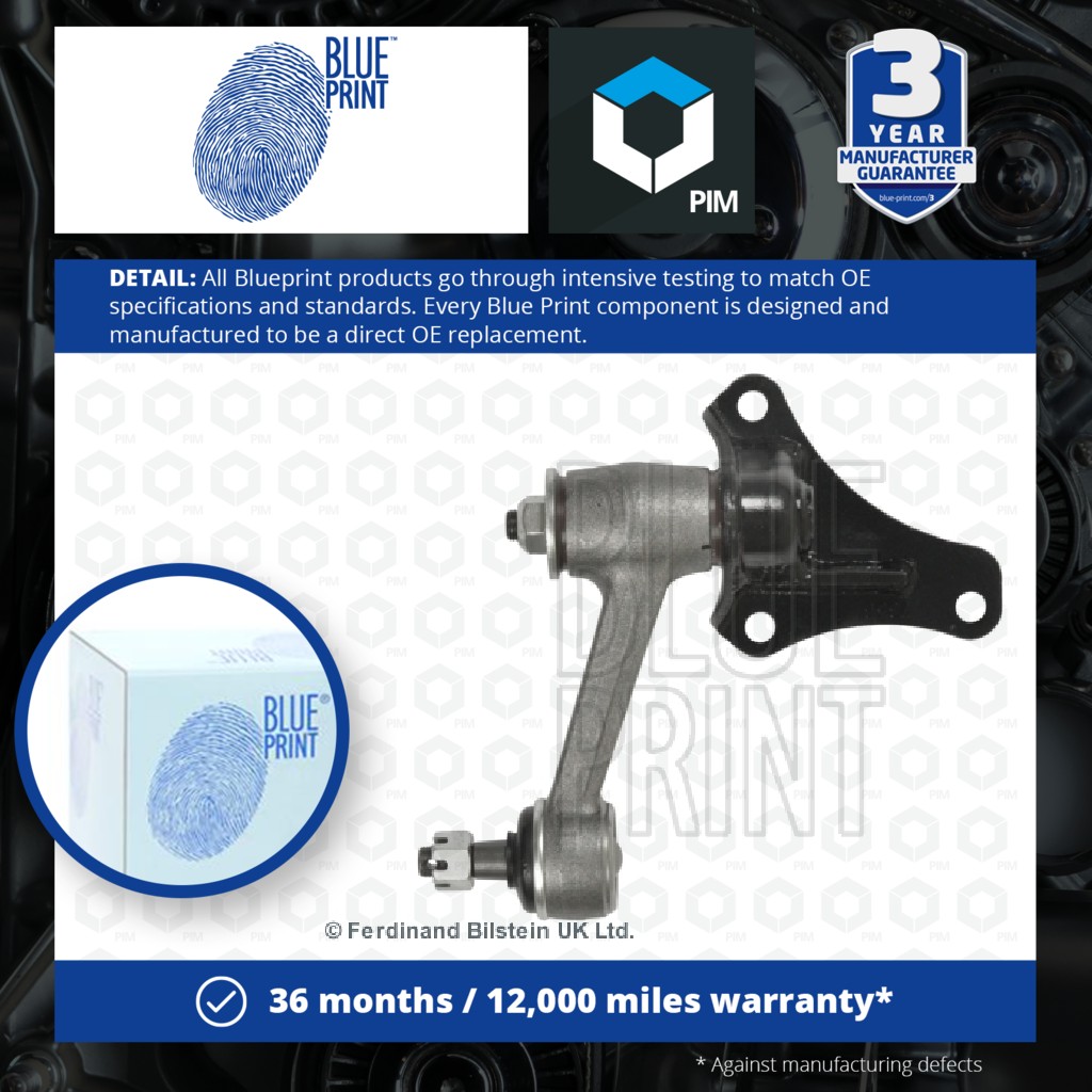 Blue Print Idler Pitman Steering Arm ADC48736 [PM106613]