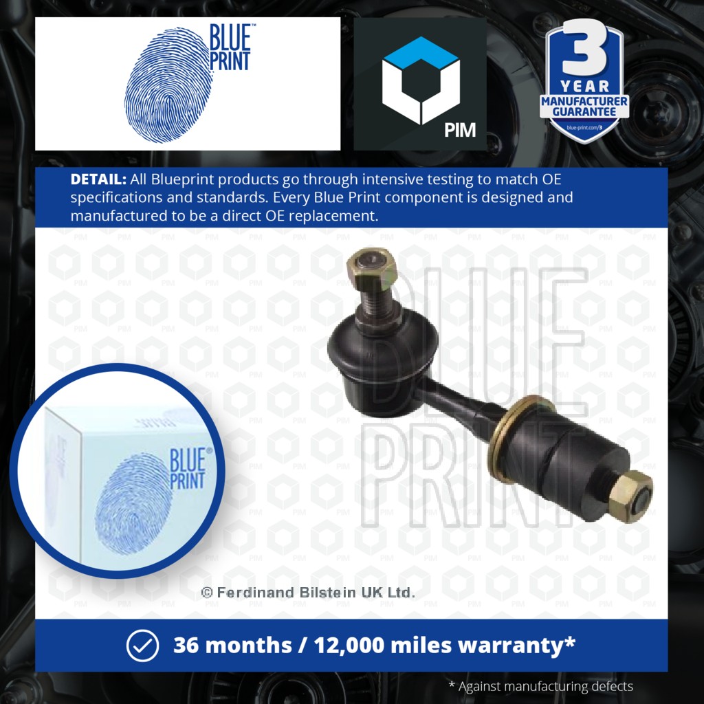 Blue Print Anti Roll Bar Link Front Left or Right ADG08537 [PM106485]