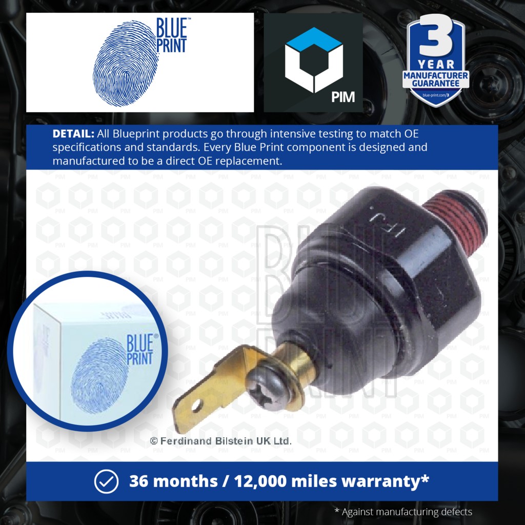 Blue Print Oil Pressure Switch ADG06609 [PM106389]