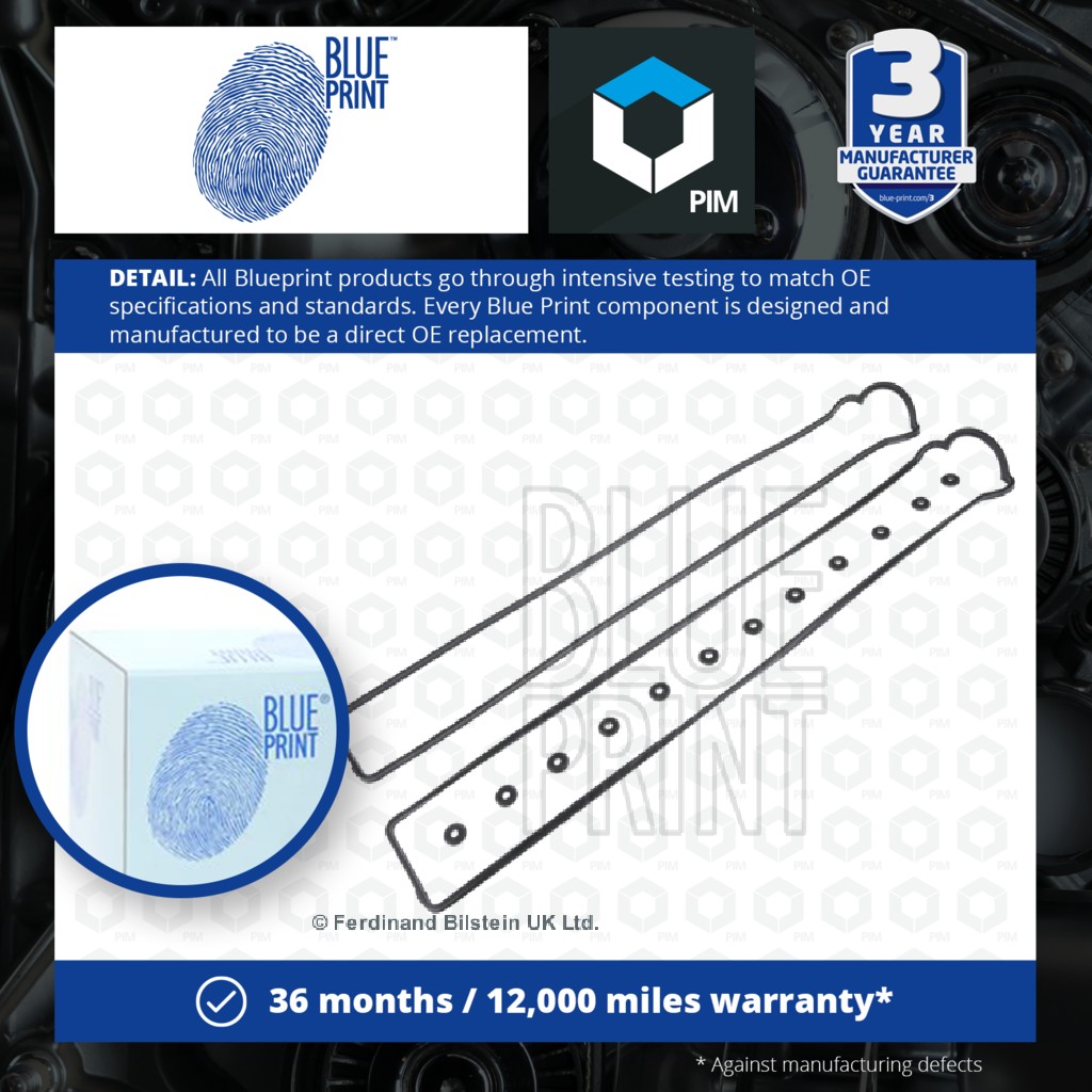 Blue Print Rocker Cover Gasket ADT36721 [PM106013]