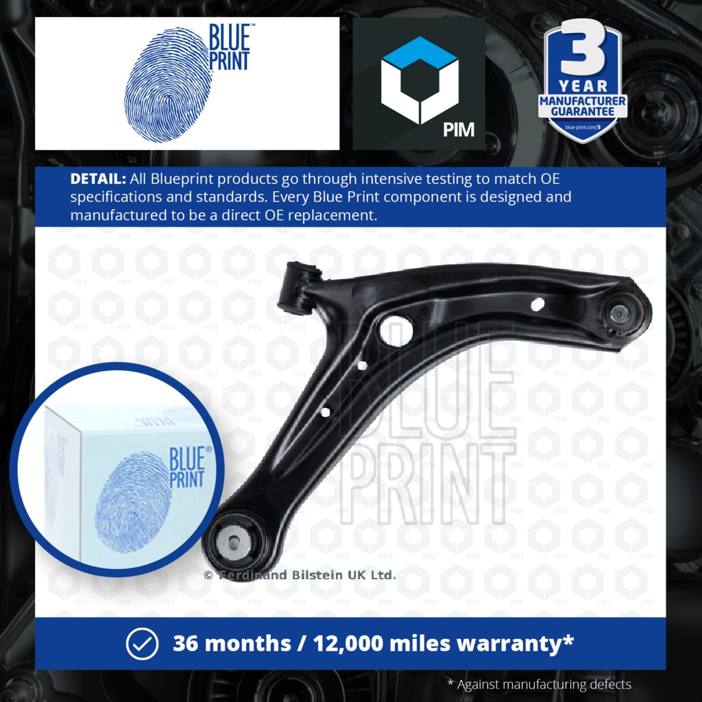 Blue Print Wishbone / Suspension Arm Front Lower, Right ADM58695 [PM105459]