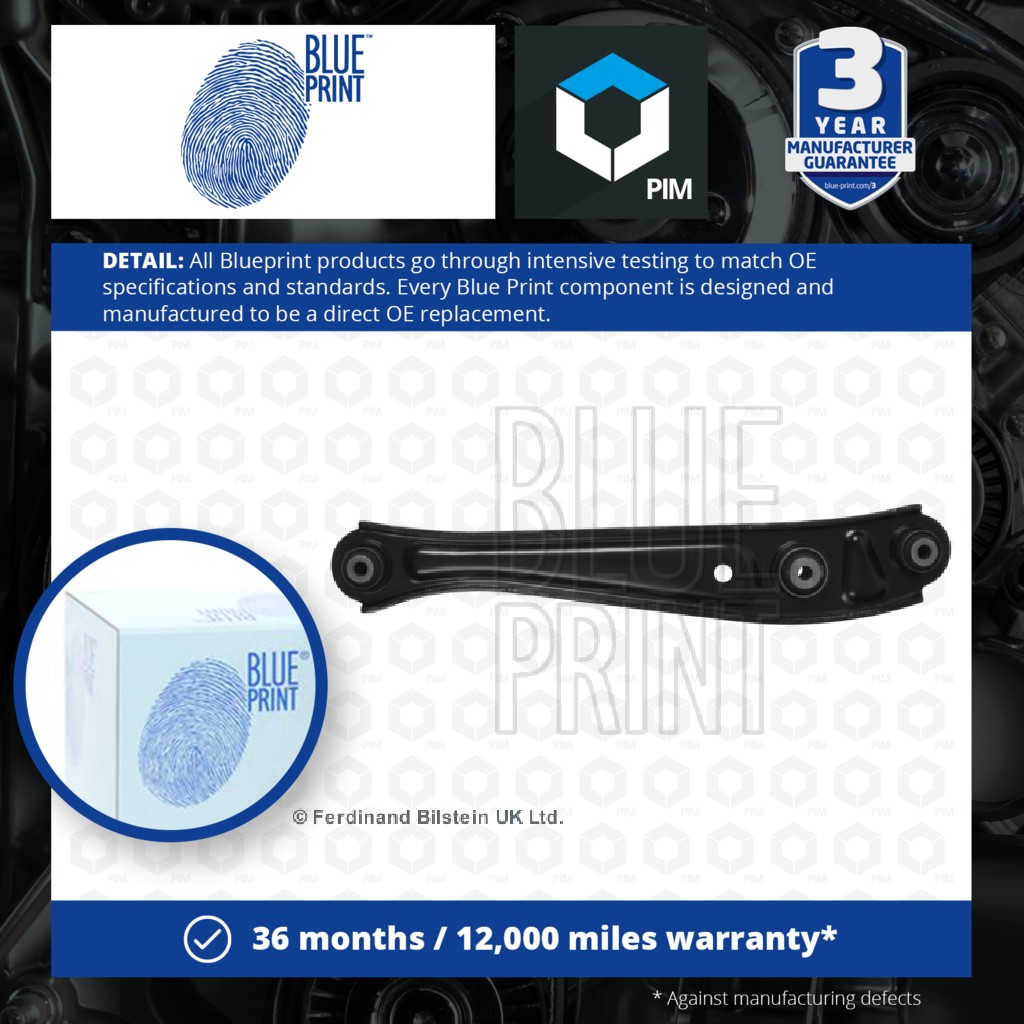 Blue Print Wishbone / Suspension Arm Rear Lower ADH28672 [PM105438]