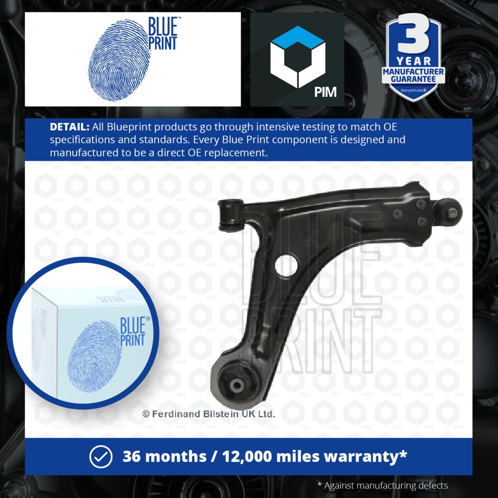 Blue Print Wishbone / Suspension Arm Front Right ADG08672 [PM105425]