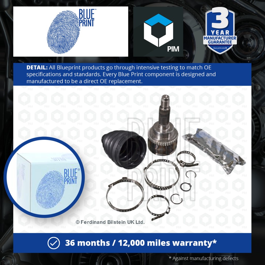 Blue Print CV Joint Front Outer ADK88934 [PM105371]