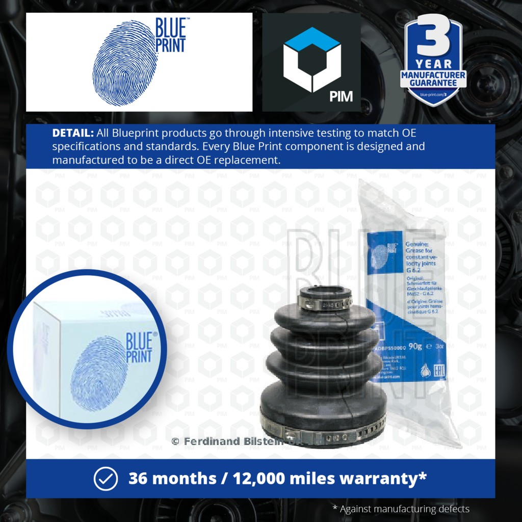 Blue Print CV Joint Boot ADS78110 [PM105322]