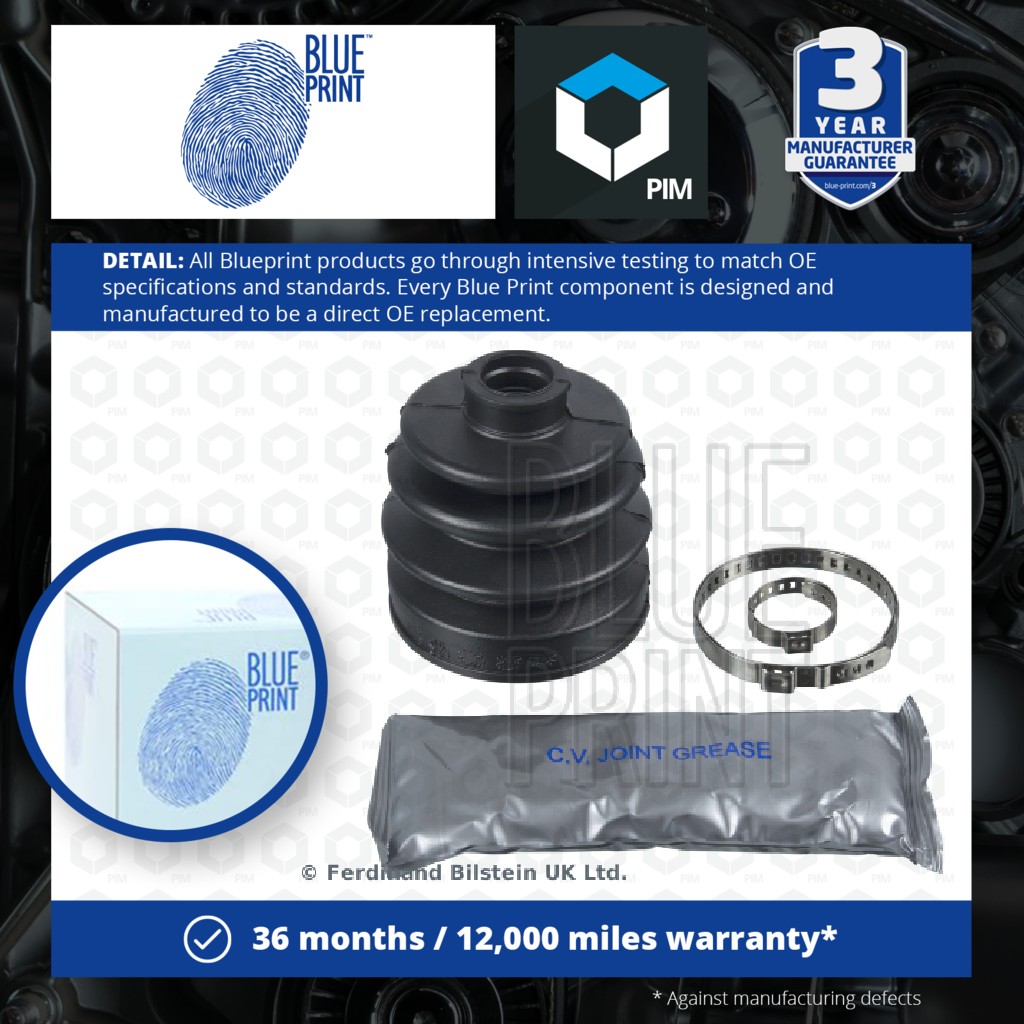 Blue Print CV Joint Boot ADG08104 [PM105289]