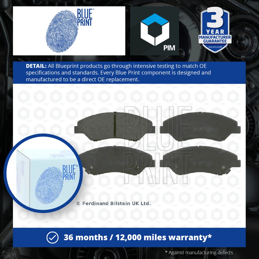 Blue Print Brake Pads Set Front ADG04230 [PM104538]
