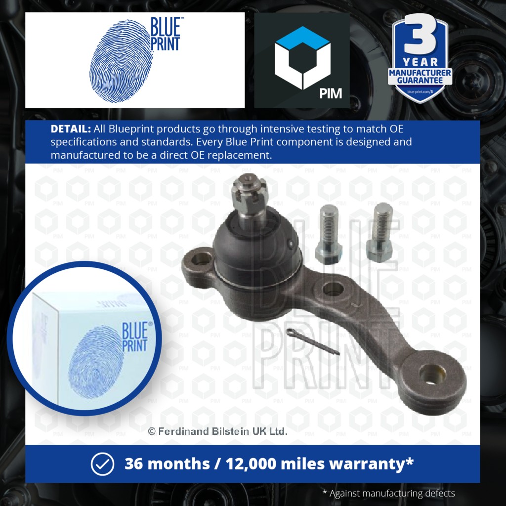 Blue Print Ball Joint Lower Left ADT38655 [PM103924]