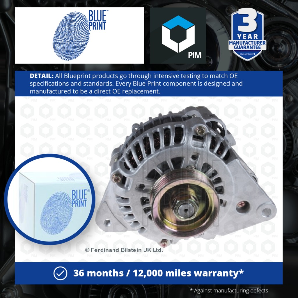 Blue Print Alternator ADC411507 [PM103840]