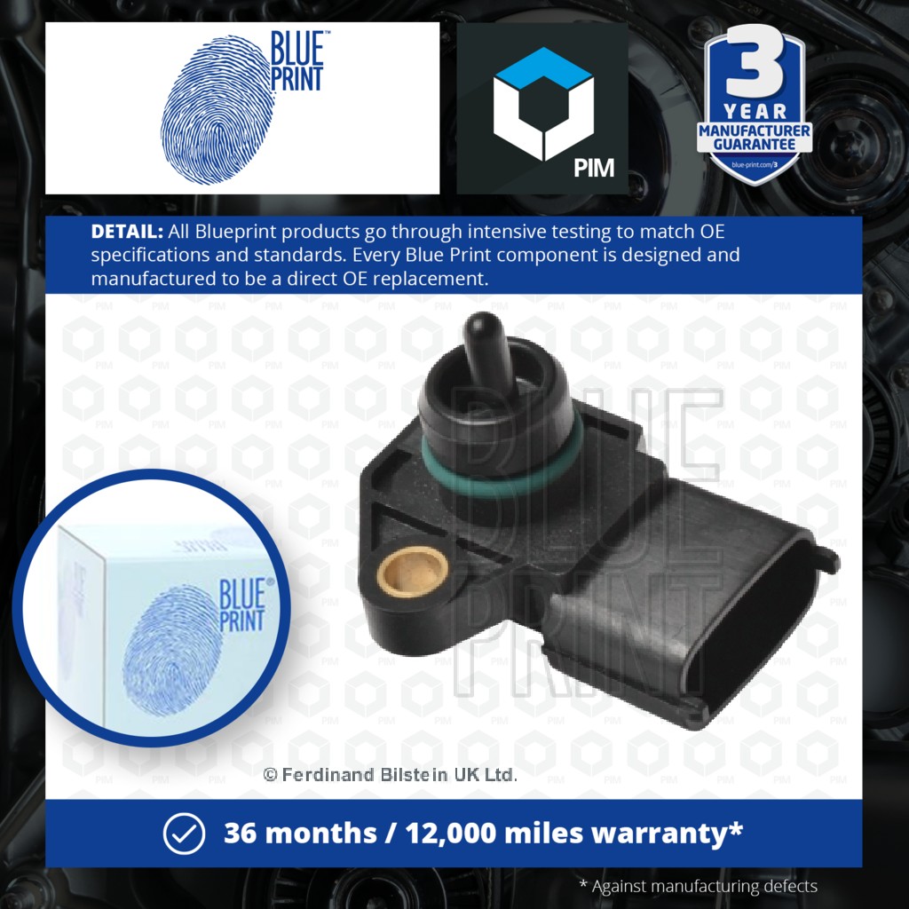 Blue Print MAP Sensor ADG074206 [PM103821]