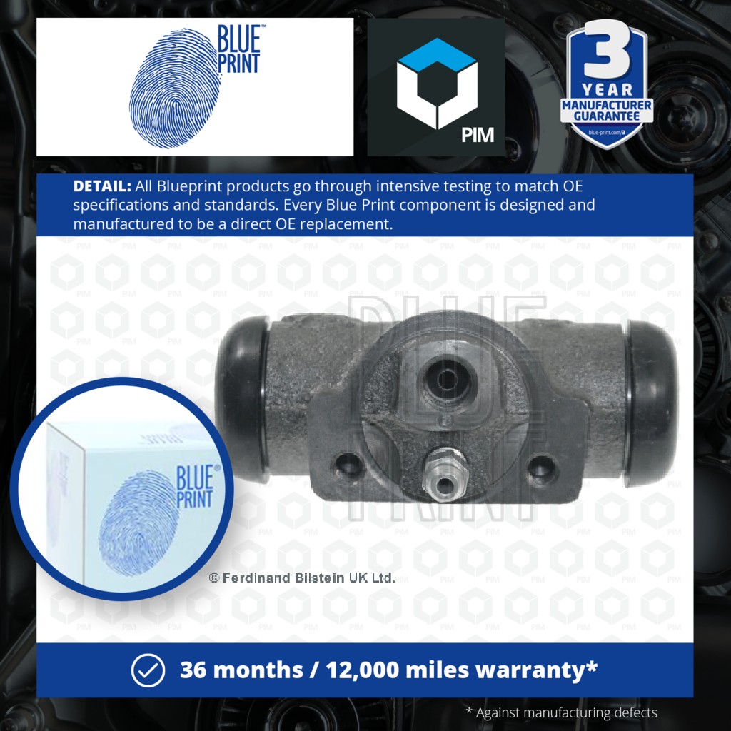 Blue Print Wheel Cylinder Rear ADA104408 [PM103695]