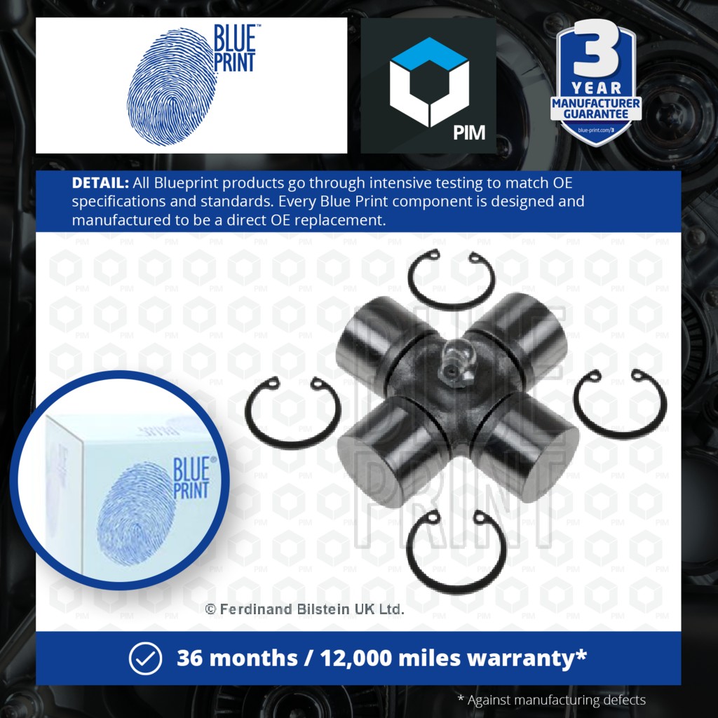 Blue Print Propshaft Joint ADN13910 [PM103464]