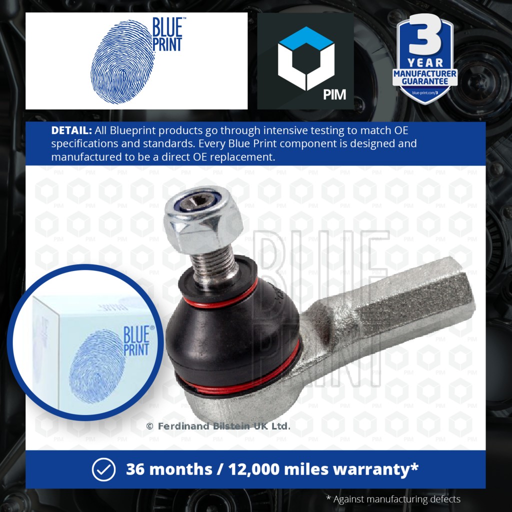 Blue Print Tie / Track Rod End Left or Right ADK88732 [PM103324]