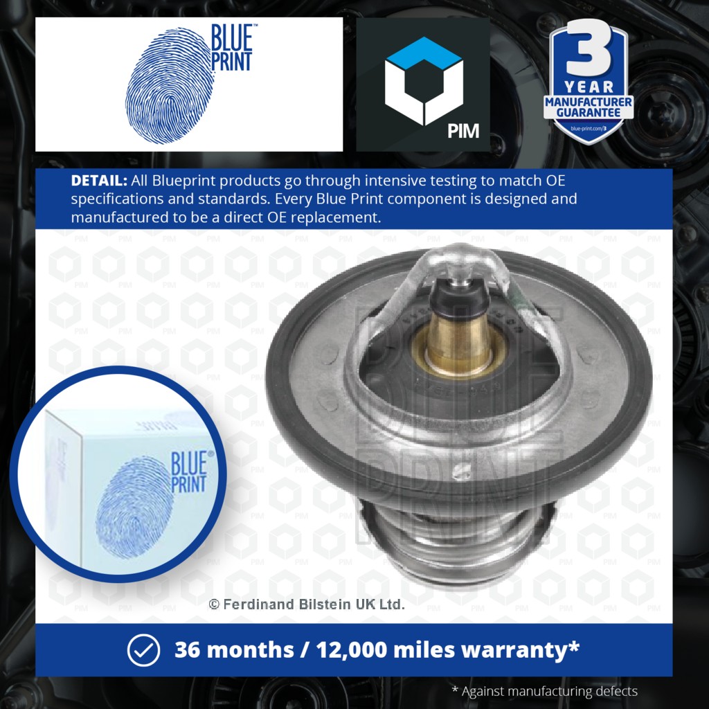 Blue Print Coolant Thermostat ADZ99209 [PM103144]