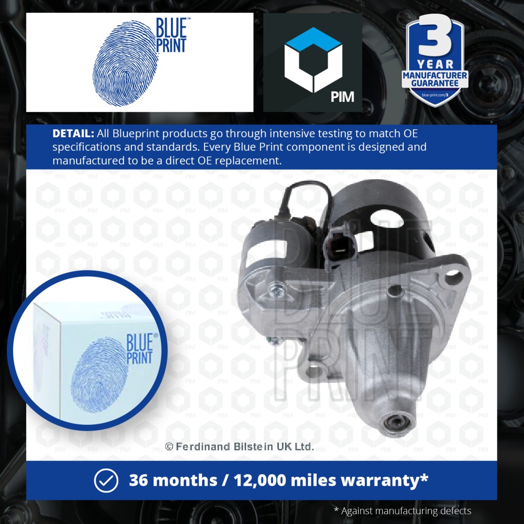 Blue Print Starter Motor ADN11236 [PM102996]