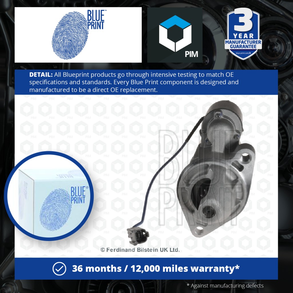 Blue Print Starter Motor ADG012502 [PM102983]