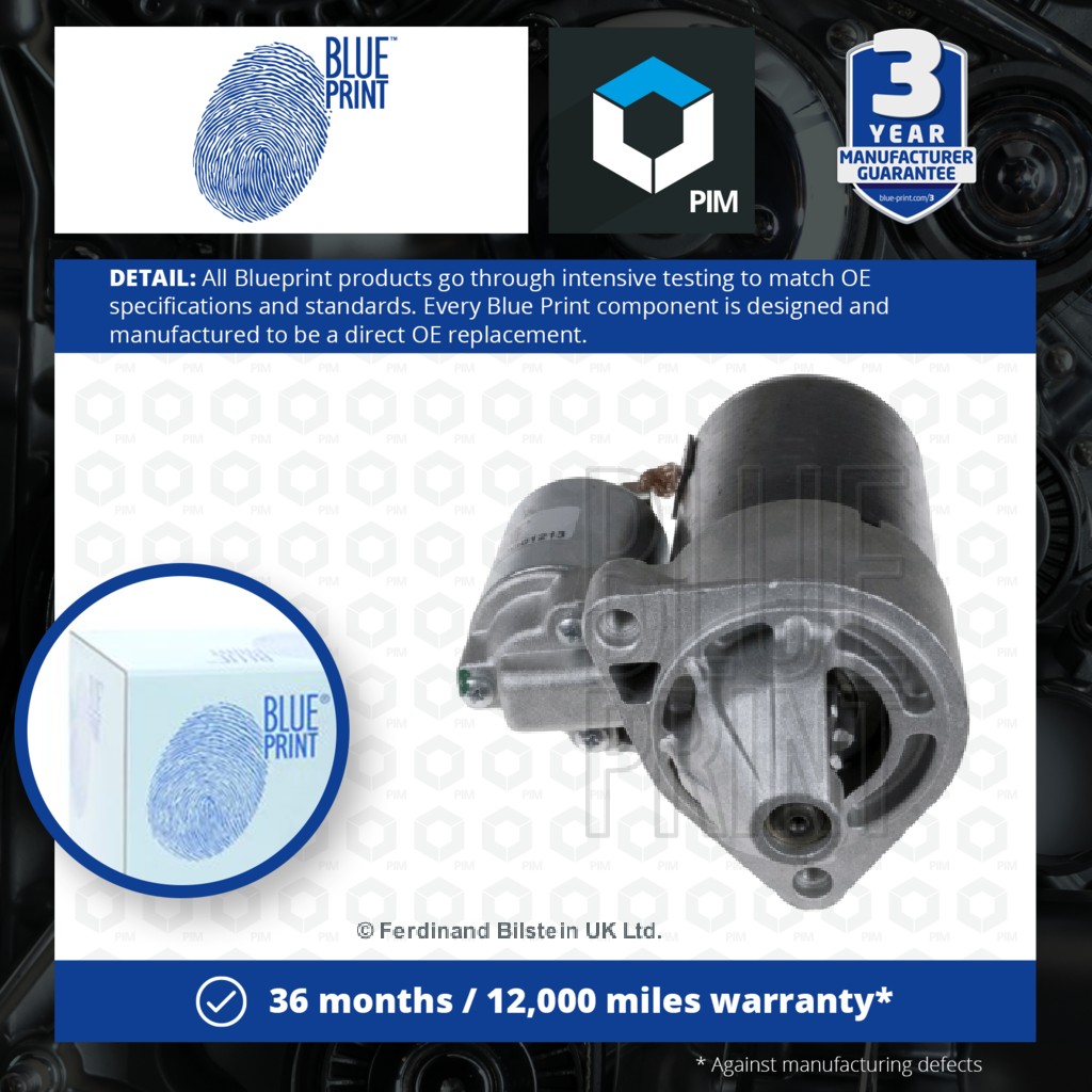 Blue Print Starter Motor ADG01213 [PM102981]