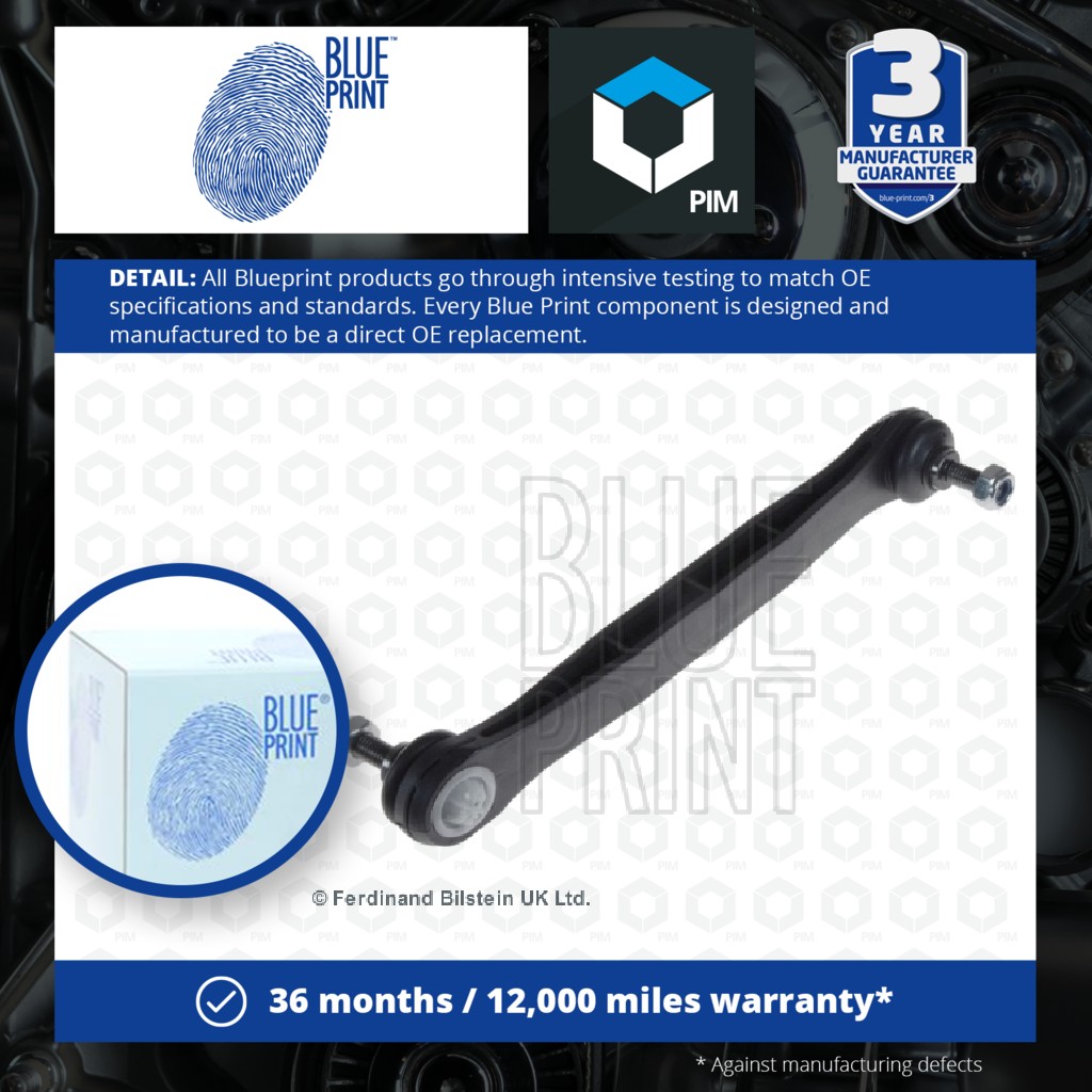 Blue Print Anti Roll Bar Link Front Left or Right ADJ138514 [PM102902]