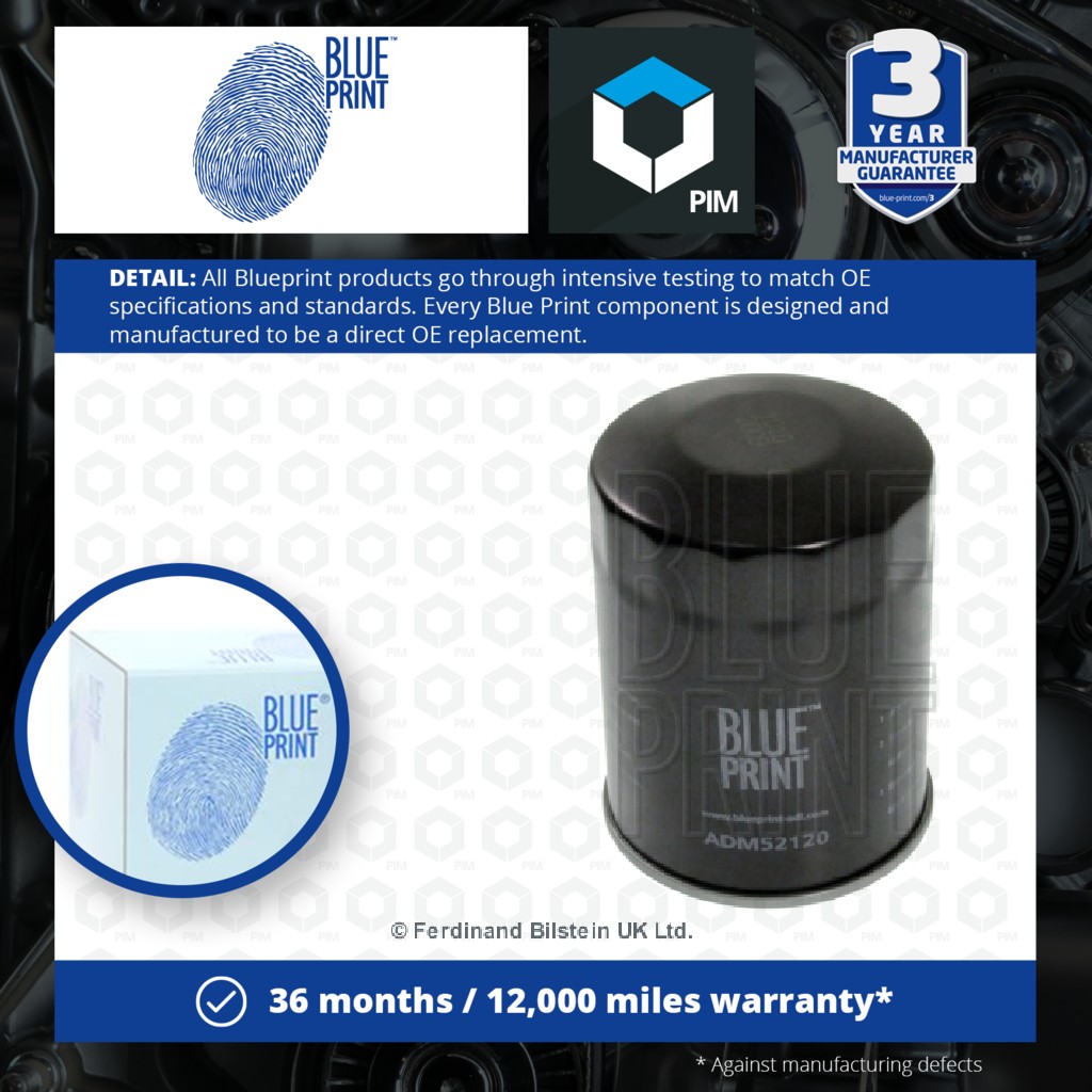 Blue Print Oil Filter ADM52120 [PM102260]