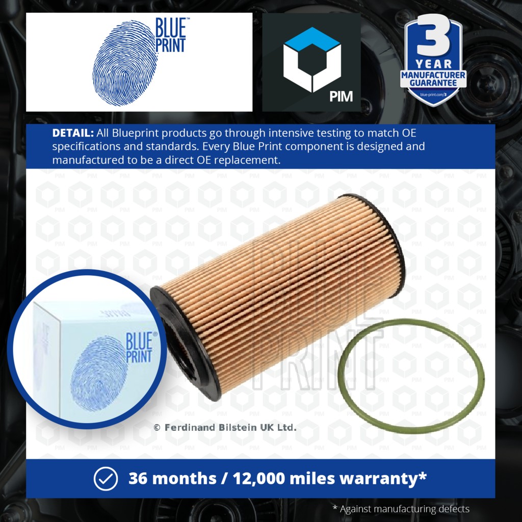 Blue Print Oil Filter ADF122101 [PM102237]