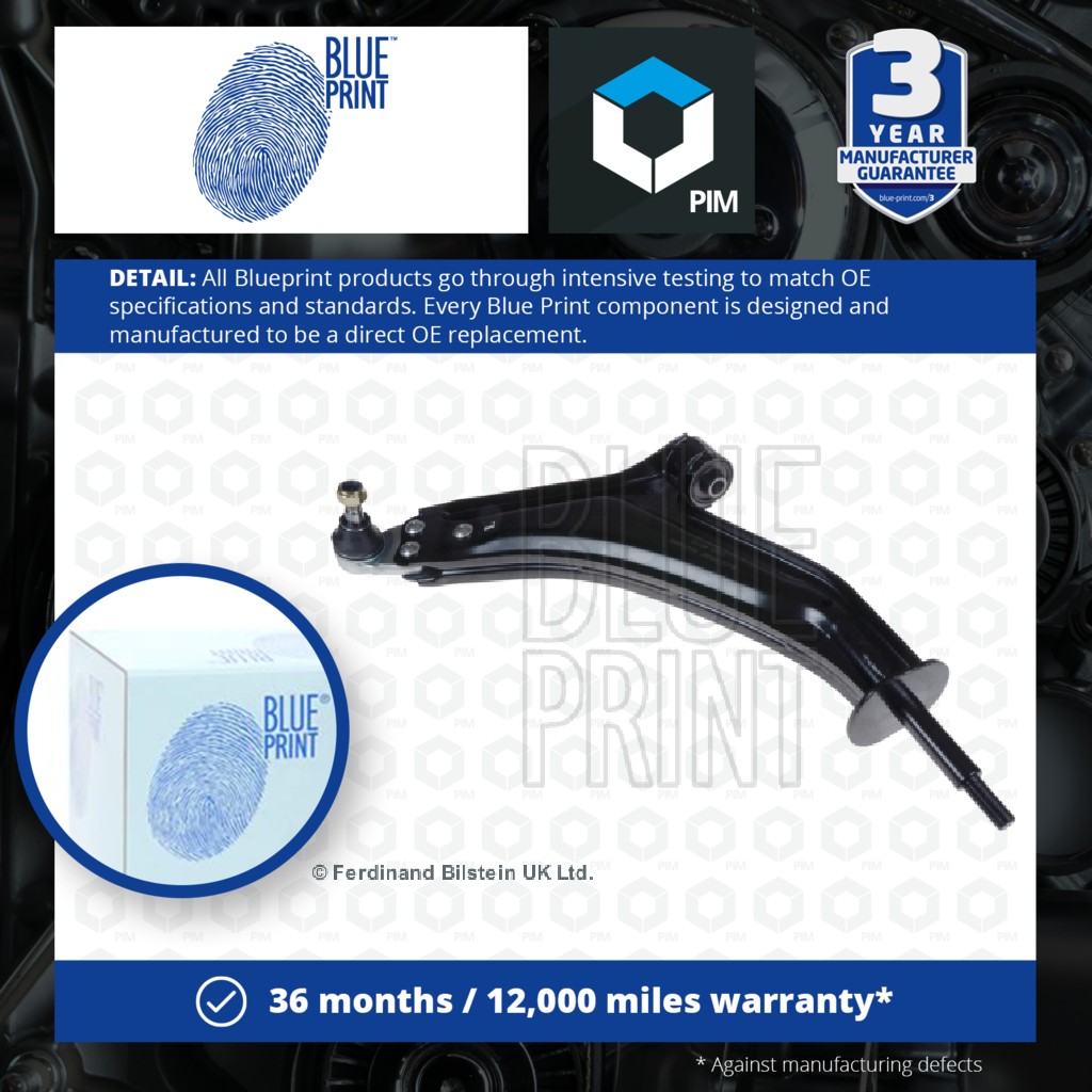 Blue Print Wishbone / Suspension Arm Front Left ADJ138602 [PM101799]