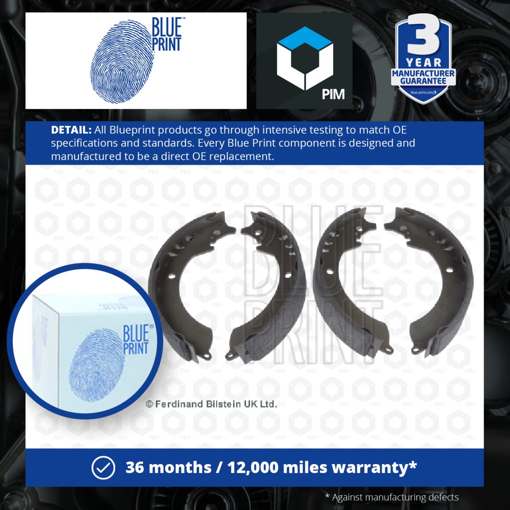 Blue Print Brake Shoes Set ADD64109 [PM101005]